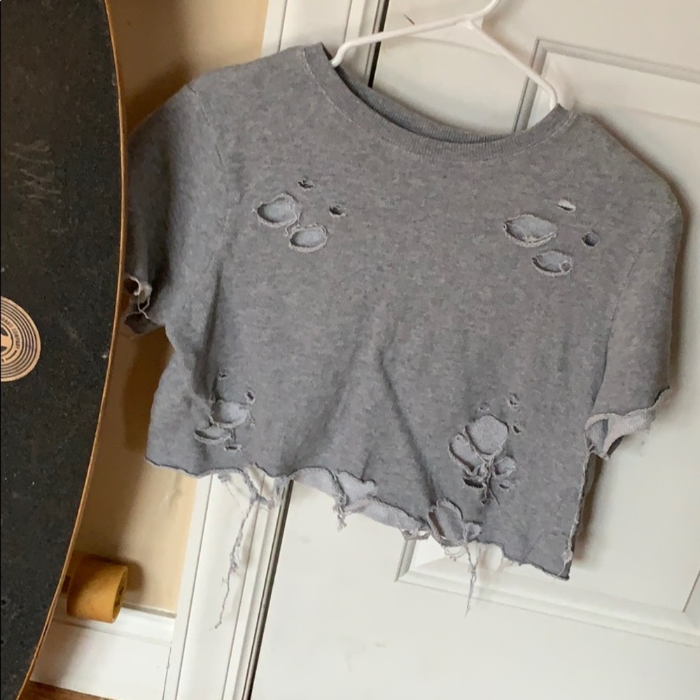 NWOT destroyed tee